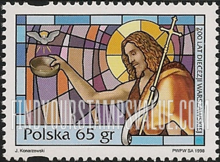 FindYourStampsValue: Warsaw Diocese, Bicentennial