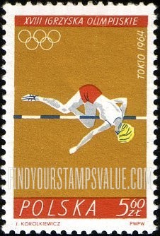 FindYourStampsValue: Sport: Women’s High Jump