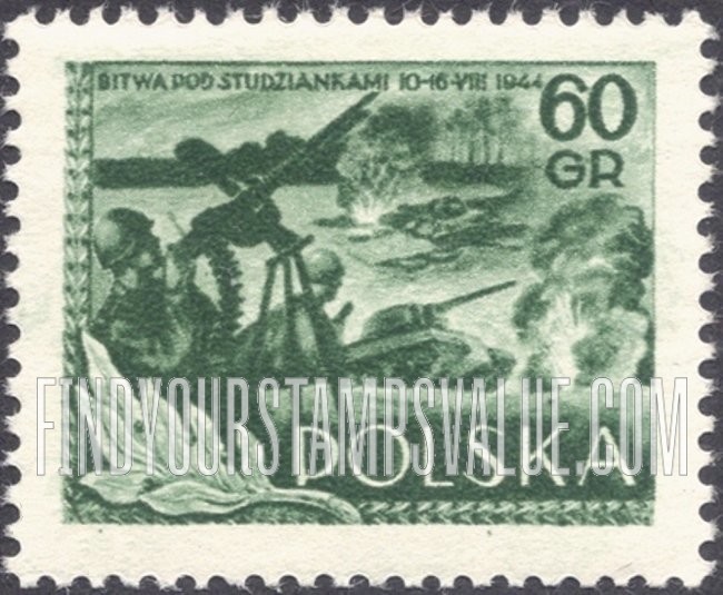 FindYourStampsValue: Studzianki Battle Scene