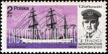 FindYourStampsValue: Ships and Teachers: “Lwow,” T. Ziolkowski