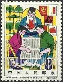 FindYourStampsValue: Youth helping in agriculture: Study period - 知识青年在农村: 学习时期