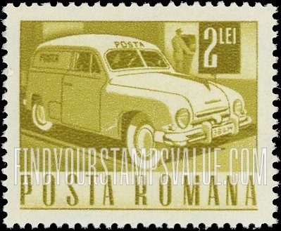 FindYourStampsValue: Mail truck