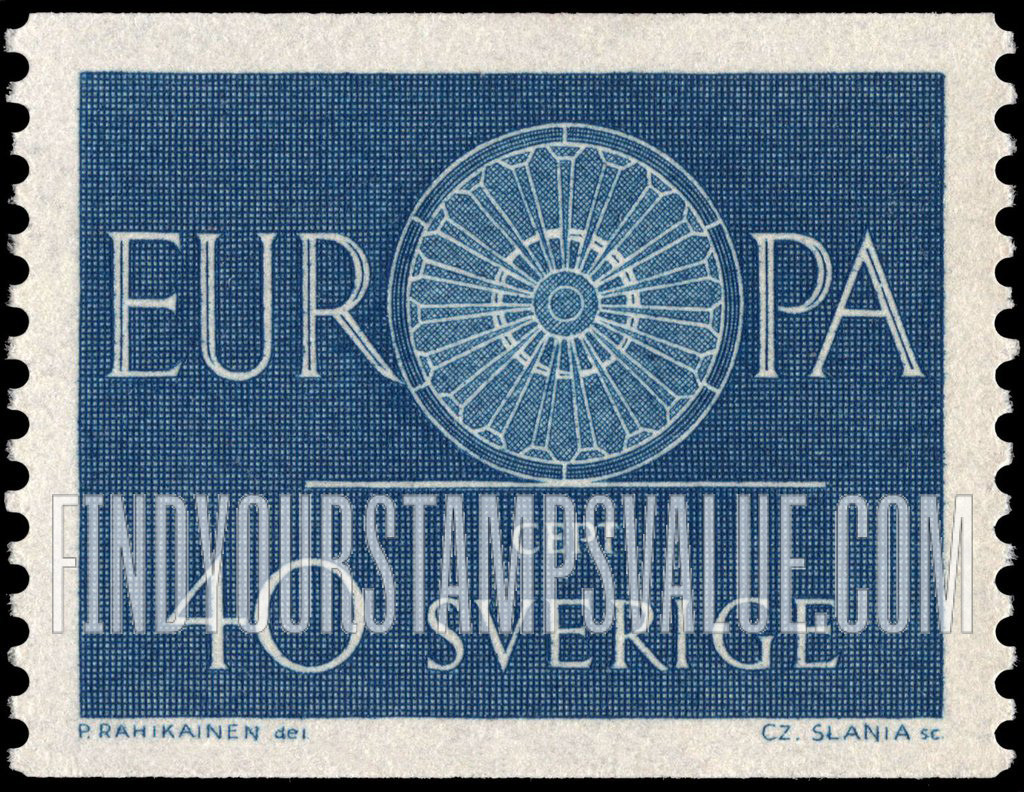 FindYourStampsValue: Europa, 1960