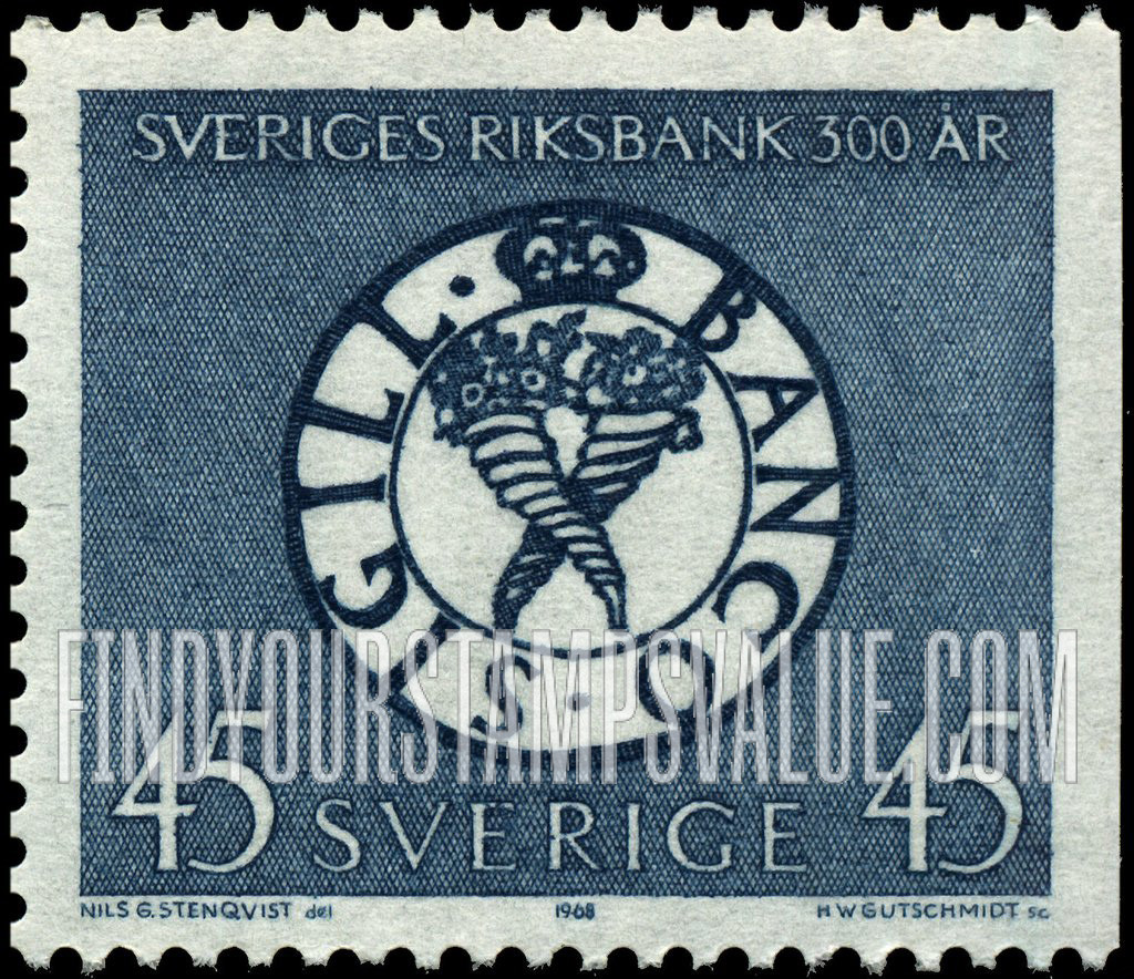 FindYourStampsValue: National Bank Seal