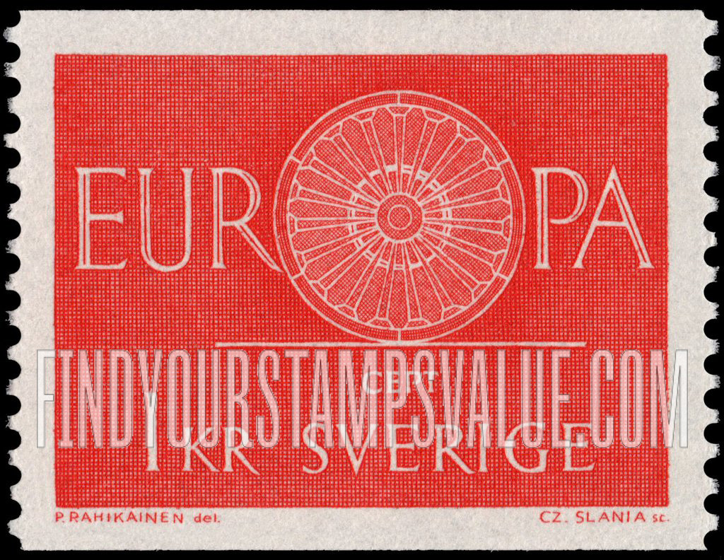 FindYourStampsValue: Europa, 1960