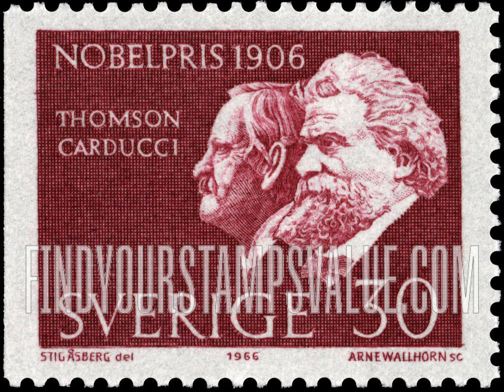 FindYourStampsValue: Joseph John Thomson and Giosue Carducci