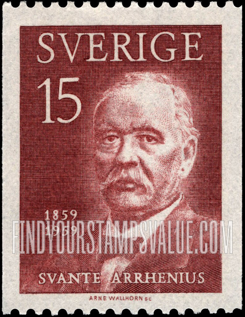 FindYourStampsValue: Svante Arrhenius