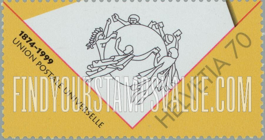 FindYourStampsValue: Federal Administration: UPU emblem