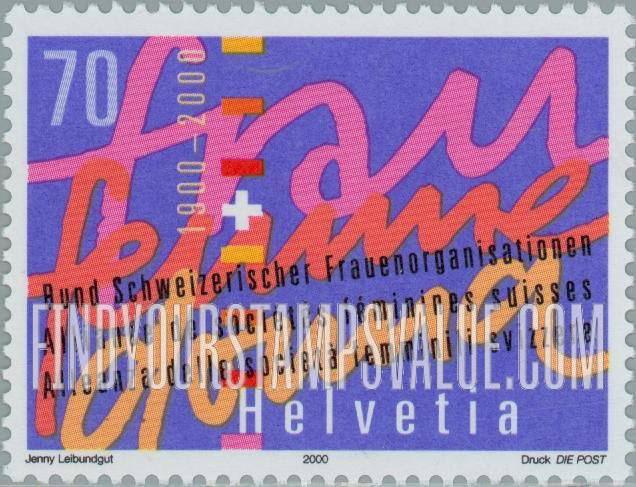 FindYourStampsValue: Federal Administration: National Council of Women, Centenary