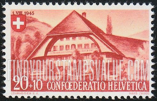 FindYourStampsValue: Semi-Postal: Farm of Emmental