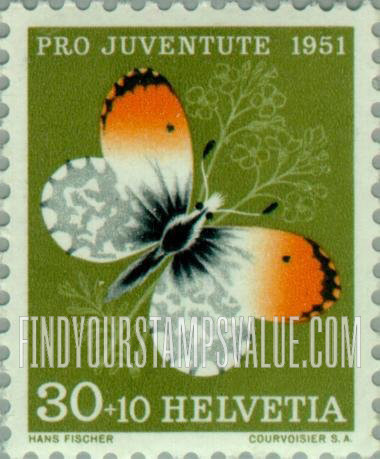 FindYourStampsValue: Semi-Postal: Orange-Tip