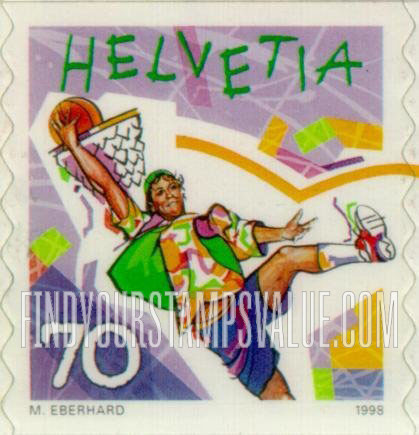 FindYourStampsValue: Federal Administration, Youth Sports: Street basketball