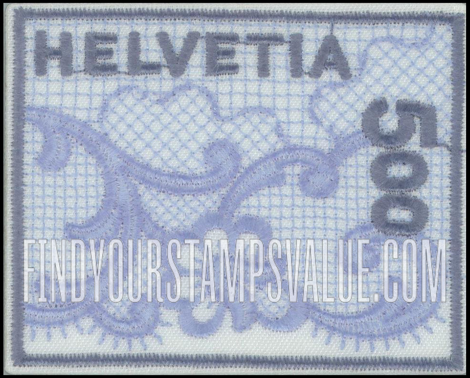 FindYourStampsValue: Federal Administration: Embroidery