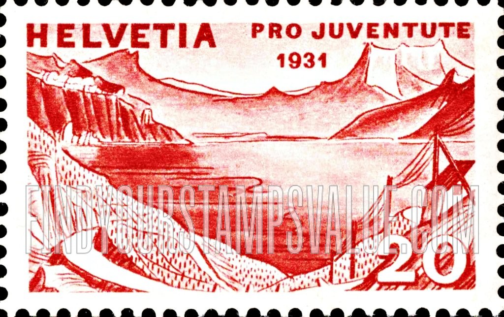 FindYourStampsValue: Semi-Postal: Lake Geneva
