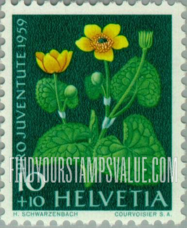 FindYourStampsValue: Semi-Postal: Marigold