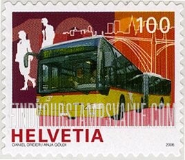 FindYourStampsValue: Federal Administration: Post Buses, Centenary