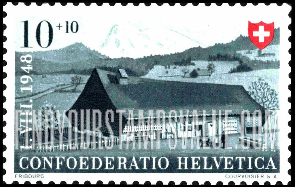 FindYourStampsValue: Semi-Postal: House of Fribourg