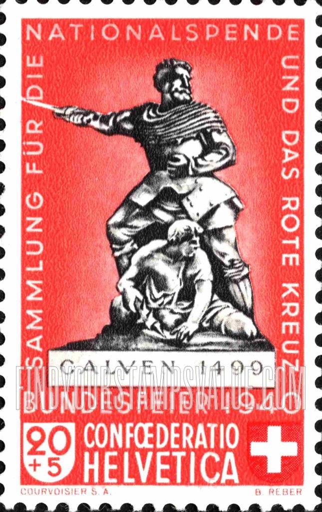 FindYourStampsValue: Semi-Postal: Calven, 1499