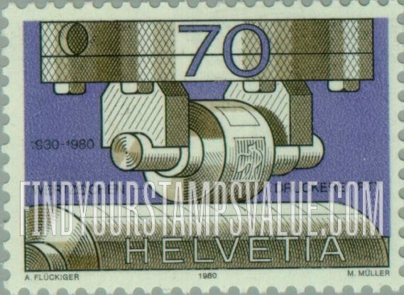 FindYourStampsValue: Federal Administration: Security Printing Plant, 50th Anniversary