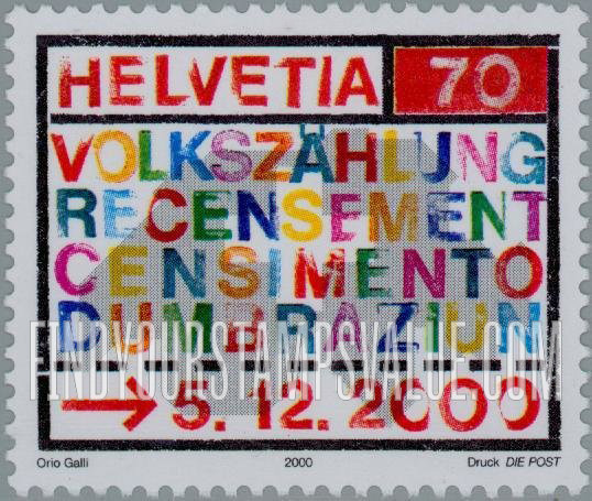 FindYourStampsValue: Federal Administration: 2000 Census