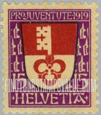 FindYourStampsValue: Semi-Postal: Obwalden