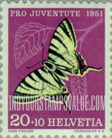 FindYourStampsValue: Semi-Postal: Black-Veined