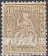 FindYourStampsValue: Federal Administration: Helvetia