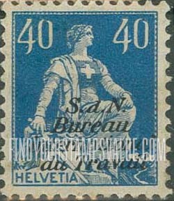 FindYourStampsValue: For The International Labor Bureau: Helvetia