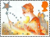 FindYourStampsValue: Great Britain (United Kingdom): Christmas Pantomime - Good Fairy