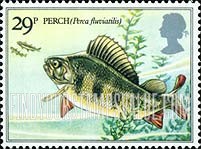 FindYourStampsValue: Great Britain (United Kingdom): River Fish - Perch