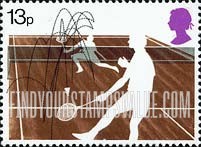 FindYourStampsValue: Great Britain (United Kingdom): Racket Sports - Badminton