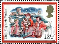 FindYourStampsValue: Great Britain (United Kingdom): Christmas Carols - While Shepherds Watched