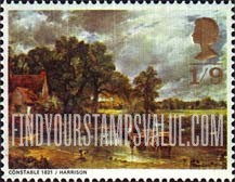FindYourStampsValue: Great Britain (United Kingdom): British Paintings - The Hay Wain, by John Constable