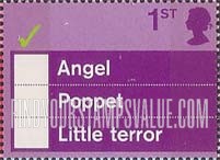 FindYourStampsValue: Great Britain (United Kingdom): Check-off Slogans - Angel, Poppet, Little Terror