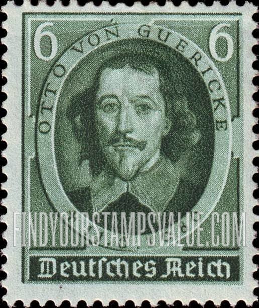 FindYourStampsValue: 250th Death Anniversary of Otto von Guericke, German Inventor