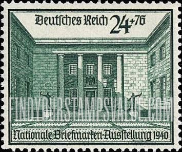 FindYourStampsValue: SEMI-POSTAL - Hall of Honor at Chancellery, Berlin