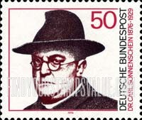 FindYourStampsValue: Birth Centenary of Dr.Carl Sonnenschein, Roman Catholic Clergyman and Social Reformer