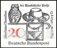 FindYourStampsValue: Illustrations from the Works of Matthias Claudius