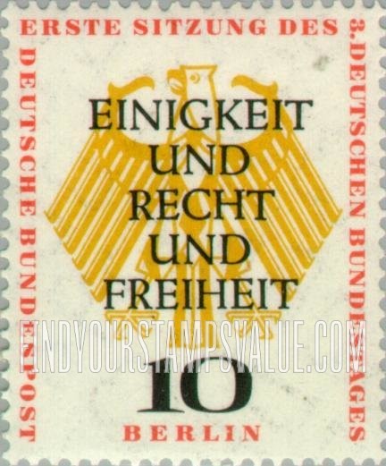 FindYourStampsValue: BERLIN - “Unity and Justice and Liberty”