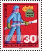 FindYourStampsValue: Voluntary Services - Fireman