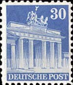 FindYourStampsValue: Historic Buildings - Brandenburg Gate, Berlin