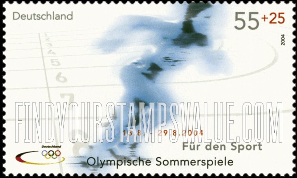 FindYourStampsValue: SEMI-POSTAL - Sporting Events and Anniversaries: Summer Olympic Games, Athens, Greece