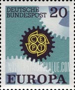 FindYourStampsValue: Europa Issue, 1967