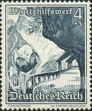 FindYourStampsValue: SEMI-POSTAL - Flexenstrasse in Vorarlberg