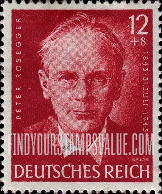 FindYourStampsValue: SEMI-POSTAL - Peter Rosegger