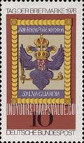 FindYourStampsValue: Stamp Day - Imperial Post Emblem, Höchst am Main, 18th Century