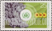 FindYourStampsValue: International Environment Protection and Environment Day - Environment Emblem and "Waste"