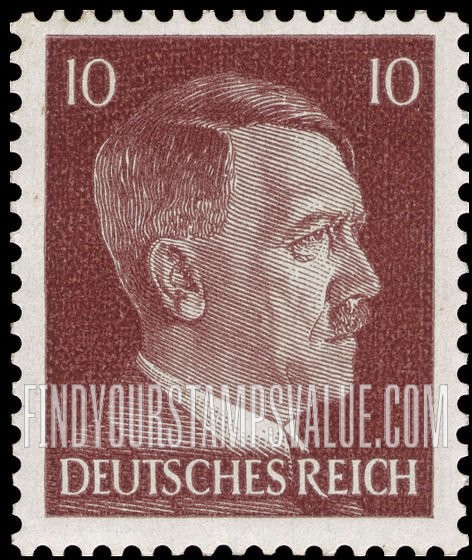 FindYourStampsValue: Adolf Hitler