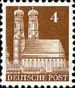 FindYourStampsValue: Historic Buildings - Our Lady's Church, Munich