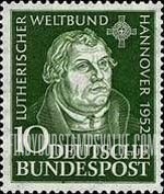 FindYourStampsValue: Lutheran World Federation Assembly, Hanover - Martin Luther